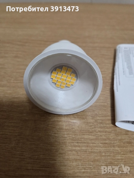 10броя чисто нови крушки GU10 9w, снимка 1