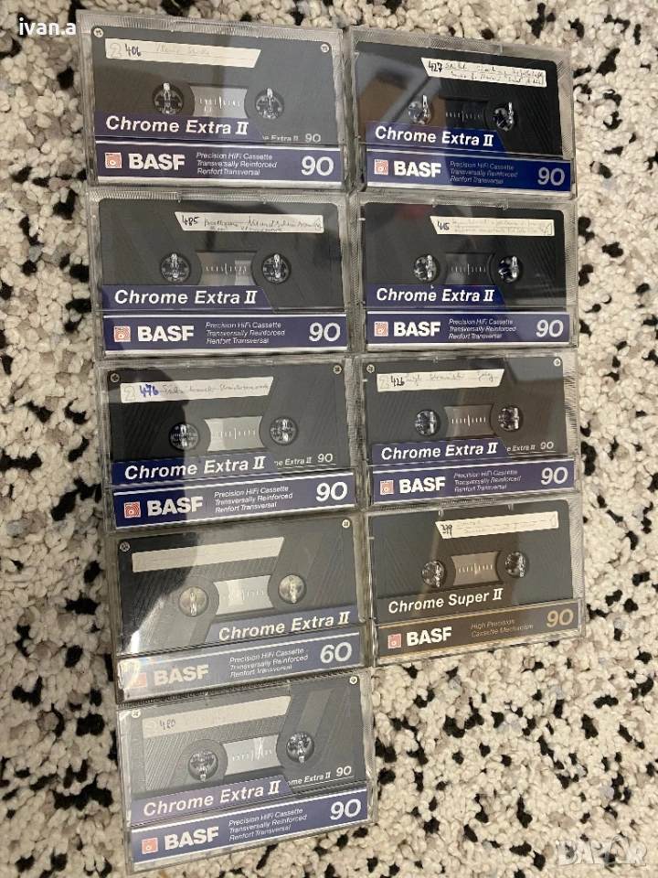 Лот хромни касети BASF, снимка 1