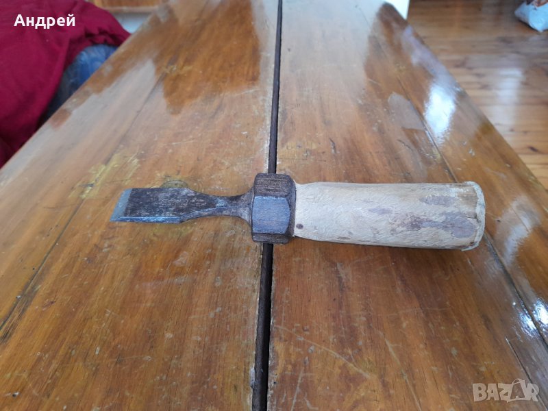 Старо дърводелско длето #6, снимка 1