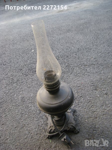 Стара газена ел.лампа, снимка 1
