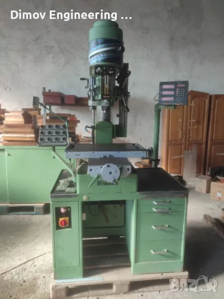 Швейцарска фрезова-пробивна машина Fehlmann Picomax 50, снимка 1