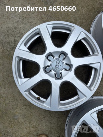 17 цолови алуминиеви джанти Ауди Q5, снимка 4 - Гуми и джанти - 52537540