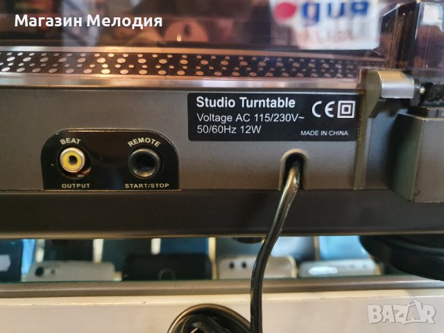 Грамофон AKAI Reloop RP-2000 MK2 Professional Quartz Direct Drive Turntable S-образно рамо. В отличн, снимка 18 - Грамофони - 39845502