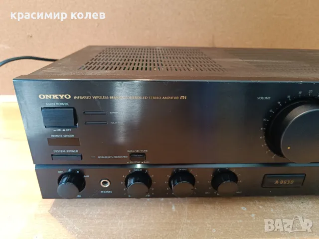 усилвател "ONKYO A-8630", снимка 2 - Ресийвъри, усилватели, смесителни пултове - 49530598