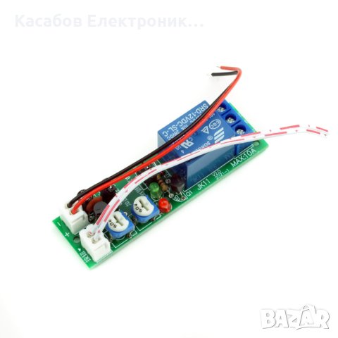 Циклично реле за време с таймер 0-60мин 12V, снимка 4 - Друга електроника - 43511146