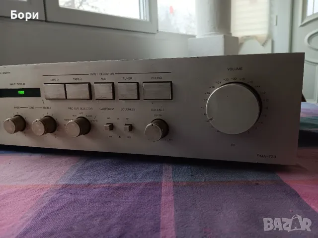 DENON PMA 730 Усилвател, снимка 5 - Ресийвъри, усилватели, смесителни пултове - 48492583