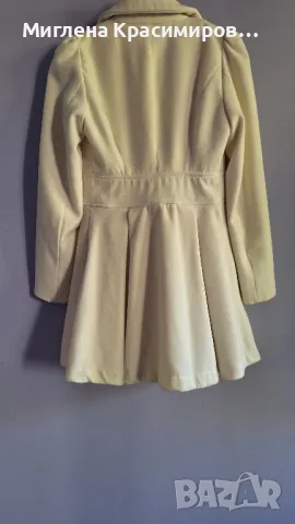 Палто в бяло, снимка 6 - Палта, манта - 48108062