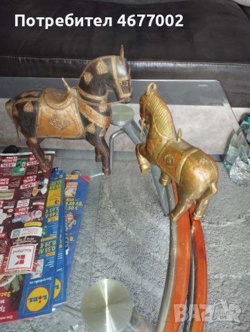 Кончета от дърво мед и бронз