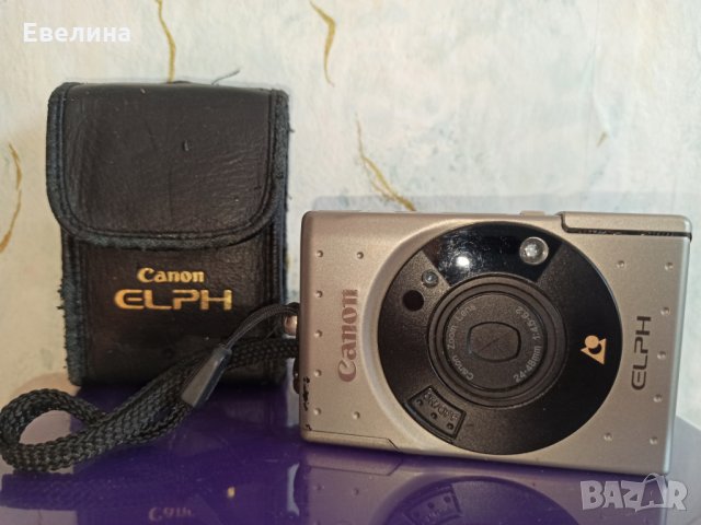 Фотоапарат с лента Canon ELPH - бижу от миналото, за ценители, снимка 1