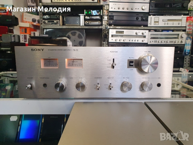 Усилвател SONY TA-11 В отлично техническо и визуално състояние.