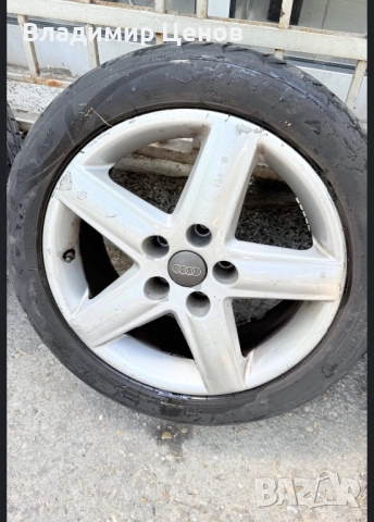 Гуми с джанти Ауди Sline 17, снимка 3 - Гуми и джанти - 52813874