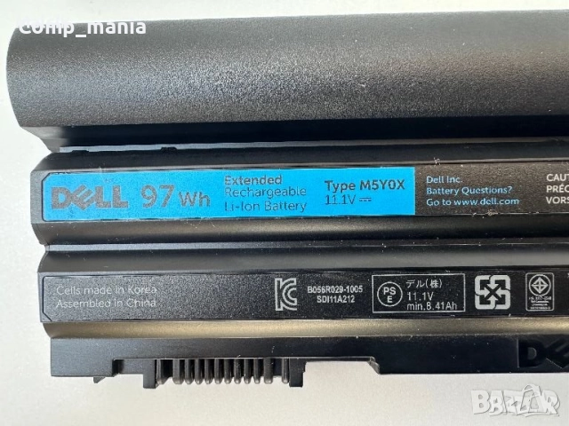 Нова оригинална батерия DELL M5YOX 11.1 8.55Ah, снимка 2 - Батерии за лаптопи - 51984018