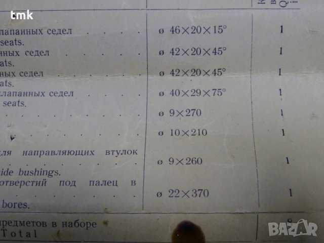 Комплект инструменти за ремонт ГАЗ-51 и М-20, снимка 6 - Куфари с инструменти - 32821248
