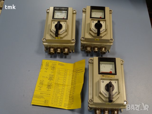 Контролен изключвател BBC GHG 255 16 А , снимка 14 - Резервни части за машини - 32237168