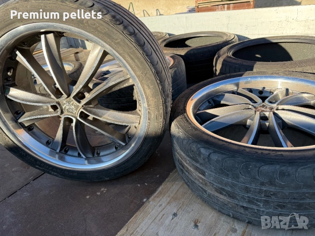 Алуминиеви жданти Keskin   19” 5x112 8j ET30 Оригинални , снимка 4 - Гуми и джанти - 53110233