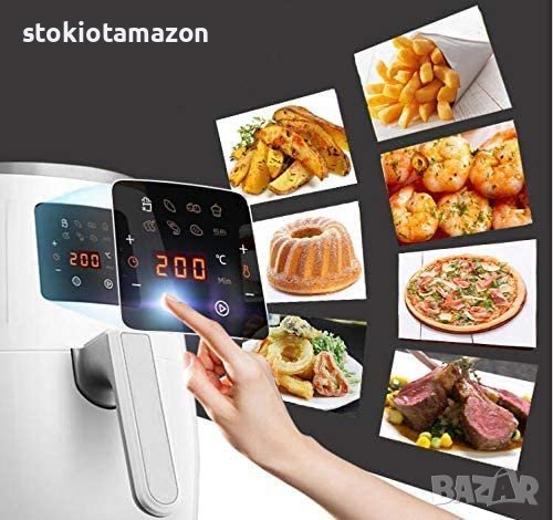 HAUSLIEBE LF1 Airfryer (1500 W, Digital Display, 3.5 Litres), снимка 6 - Фритюрници - 38705658