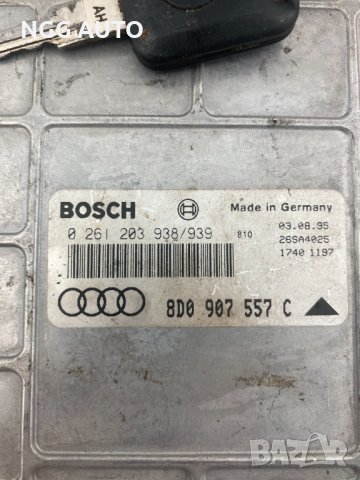 Компютър Двигател BOSCH 0 261 203 938/939 , № 8D0 907 557 C, Audi A4 B5 1.8, снимка 2 - Части - 40880179
