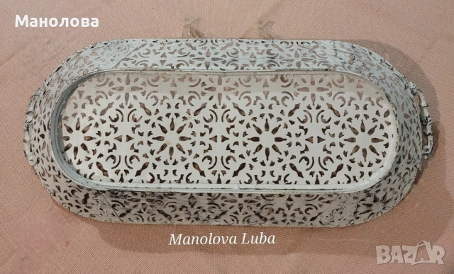 Винтидж декоративна табла Lilli Iron Grey в стил Рустик., снимка 3 - Аксесоари за кухня - 53117524