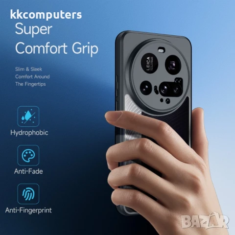 DUX DUCIS Aimo Удароустойчив Калъф + Скрийн Протектор за Xiaomi 15 Ultra – Черен, снимка 4 - Калъфи, кейсове - 50736472