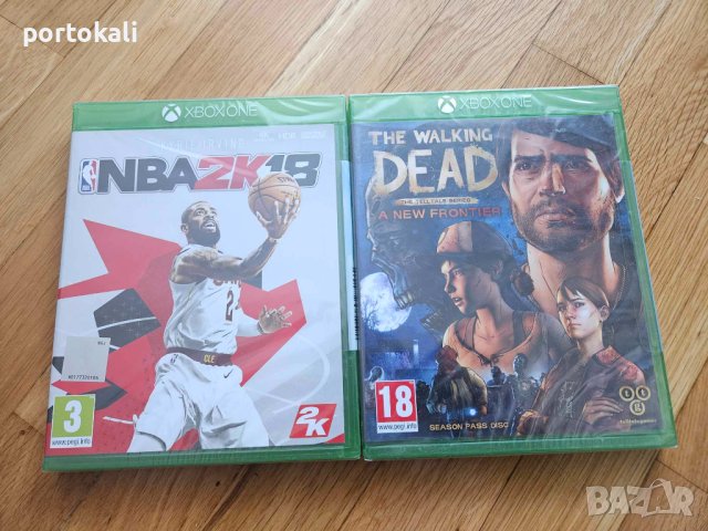 НОВИ! Игра игри XBOX One NBA 2k18 The Walking Dead