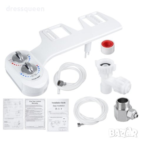 4191 Приставка биде за тоалетна единична дюза за гореща и студена вода, снимка 7 - Други стоки за дома - 44128005