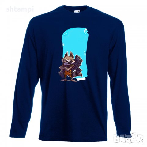 Мъжка тениска Marvel Rocket Racoon 1  Игра,Изненада,Подарък,Геймър,, снимка 11 - Тениски - 36790725