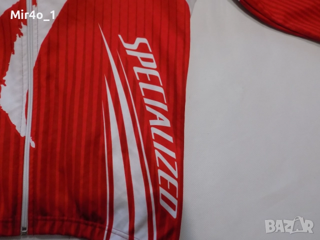 вело джърси specialized sram wind tex яке горнище блуза термо шосейно колоездене мъжко оригинално L, снимка 8 - Спортни дрехи, екипи - 47816232