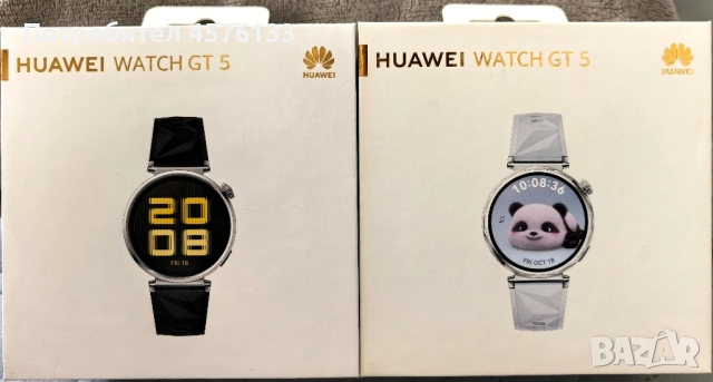 Продавам Huawei Watch GT5 черен и син 550лв./2бр., снимка 1