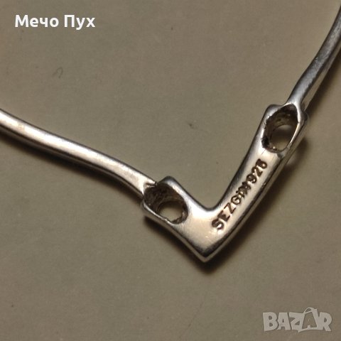 Сребърна висулка Голямо сърце (33), снимка 4 - Колиета, медальони, синджири - 43766853