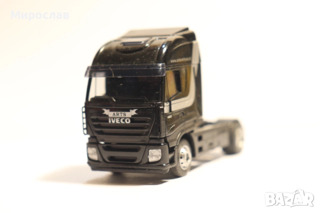 RIETZE 1:87 H0 IVECO STRALIS ВЛЕКАЧ КАМИОН ТИР МОДЕЛ, снимка 6 - Колекции - 52931744