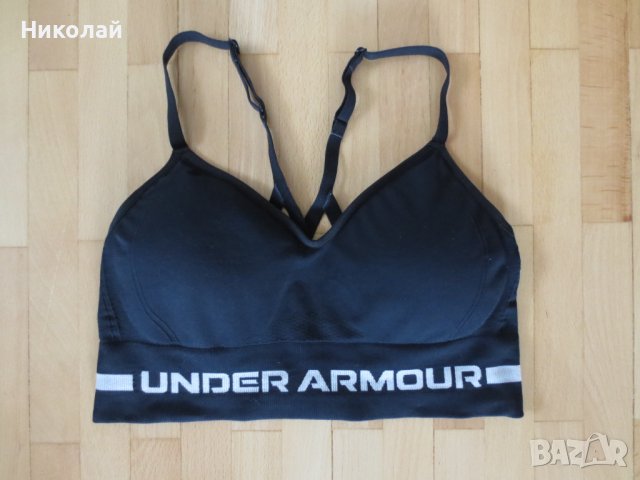 under armour eamless Low Long Sports Bra , снимка 2 - Корсети, бюстиета, топове - 37315897