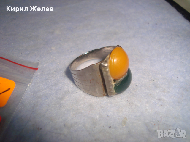СТАР МЕЛХИОРЕН ВИНТИДЖ СТИЛ РЕТРО АРТ ПРЪСТЕН с КАТАЛИН 16741
