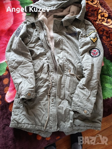 Мъжко милитъри яке Black Number (Authentic Brand) – Размер S, КАТО НОВО!