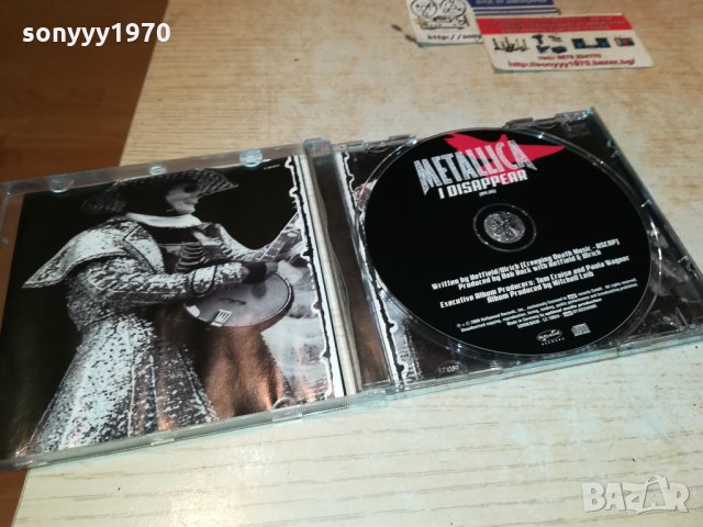 METALLICA CD-MADE IN GERMANY SWISS 1811211902, снимка 9 - CD дискове - 34852848