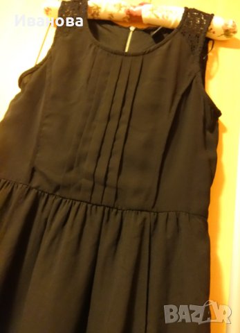 Черна ежедневна лятна рокля H&M, снимка 2 - Рокли - 39946205