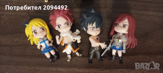 Аниме фигурки на Наруто, Fairy Tail, AOT и други , снимка 3 - Колекции - 44900759