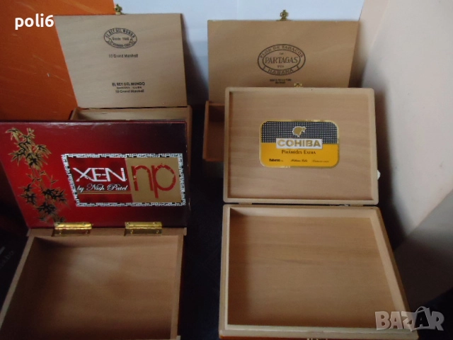 27 кутии, кутия от/за пури,пурети,цигари,хумидор , COHIBA, снимка 2 - Други ценни предмети - 20571177