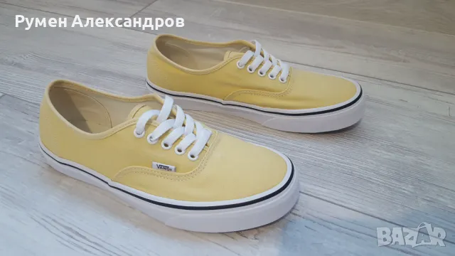Нови жълти гуменки VANS unisex EUR40,5, снимка 2 - Джапанки - 50337327