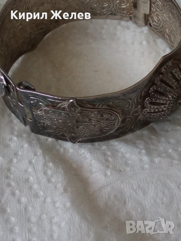 Старинна гривна филигранна 52781, снимка 3 - Гривни - 53530634
