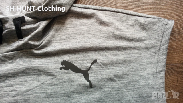 PUMA Active Training Men's Tech Fleece DRY CELL размер 52 / L потник с качулка 36-52, снимка 5 - Суичъри - 53209901