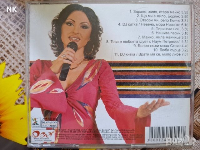 РУМЯНА ПОПОВА-ПЕСЕН МОЯ,МАКЕДОНСКА, снимка 2 - CD дискове - 51023625