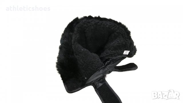 Дамски черни апрески със снежинки, снимка 3 - Дамски апрески - 34694792