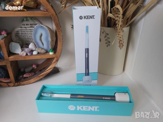 Електрическа четка за зъби Kent Brushes SONIK, акумулаторна, 3 режима, снимка 7 - Други - 52534255