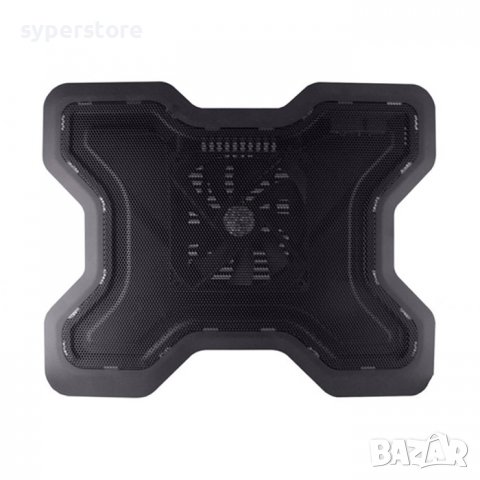 Поставка за лаптоп до 17 инча, Notebook Cooler 15012, USB, черна, SS300348