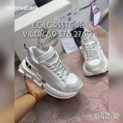 Дамски бели маратонки  Dolce&Gabbana кодVL200R