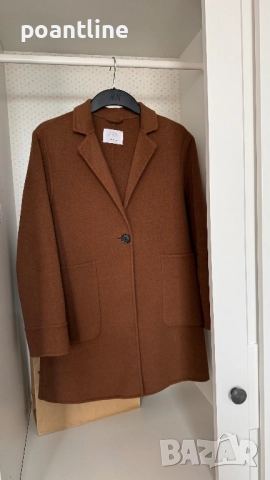 НОВ МОДЕЛ! ZARA палто от 100% вълна, снимка 2 - Детски якета и елеци - 52314851