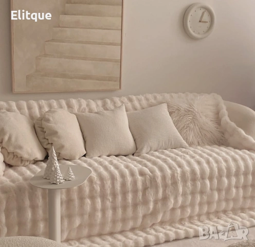 Луксозно меко одеяло- Двулицево - 220x240 см - 3.5кг на бройка, снимка 3 - Олекотени завивки и одеяла - 53189580