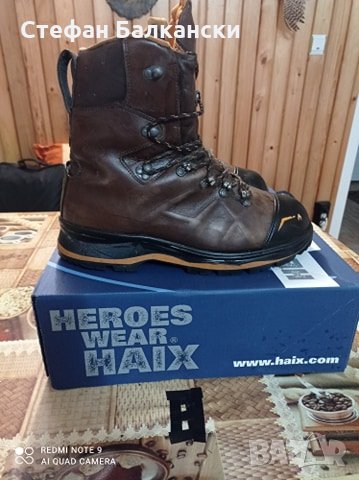 Големи ловни обувки Хайкс., снимка 3 - Екипировка - 35496126
