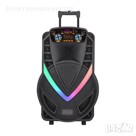 F15МОЩНА F15 Караоке Тонколона 15 1500W Безжичен Микрофон