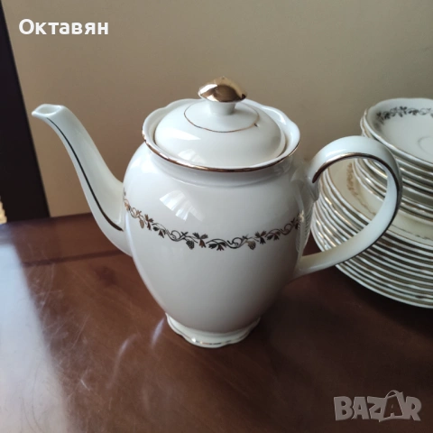Порцеланов сервиз за чай,кафе Villeroy & Boch 29 части, снимка 9 - Сервизи - 53253348